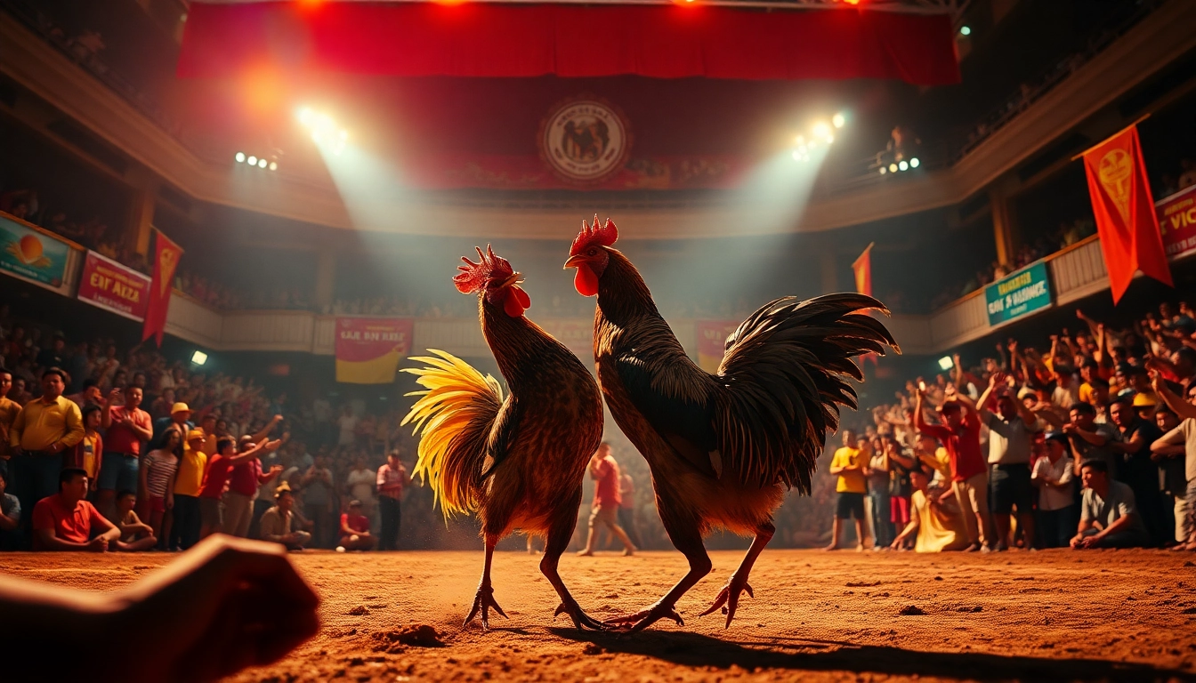 Experience the excitement of đá gà trực tiếp bình luận viên hôm nay with live action and vibrant fans.