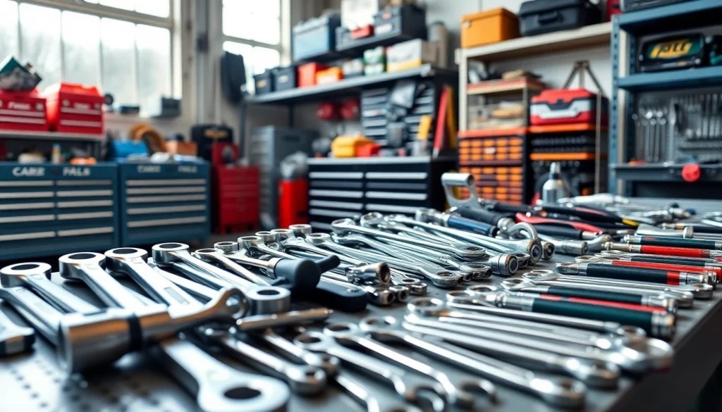 Mobilità e ordine in officina con carrello da lavoro con ruote