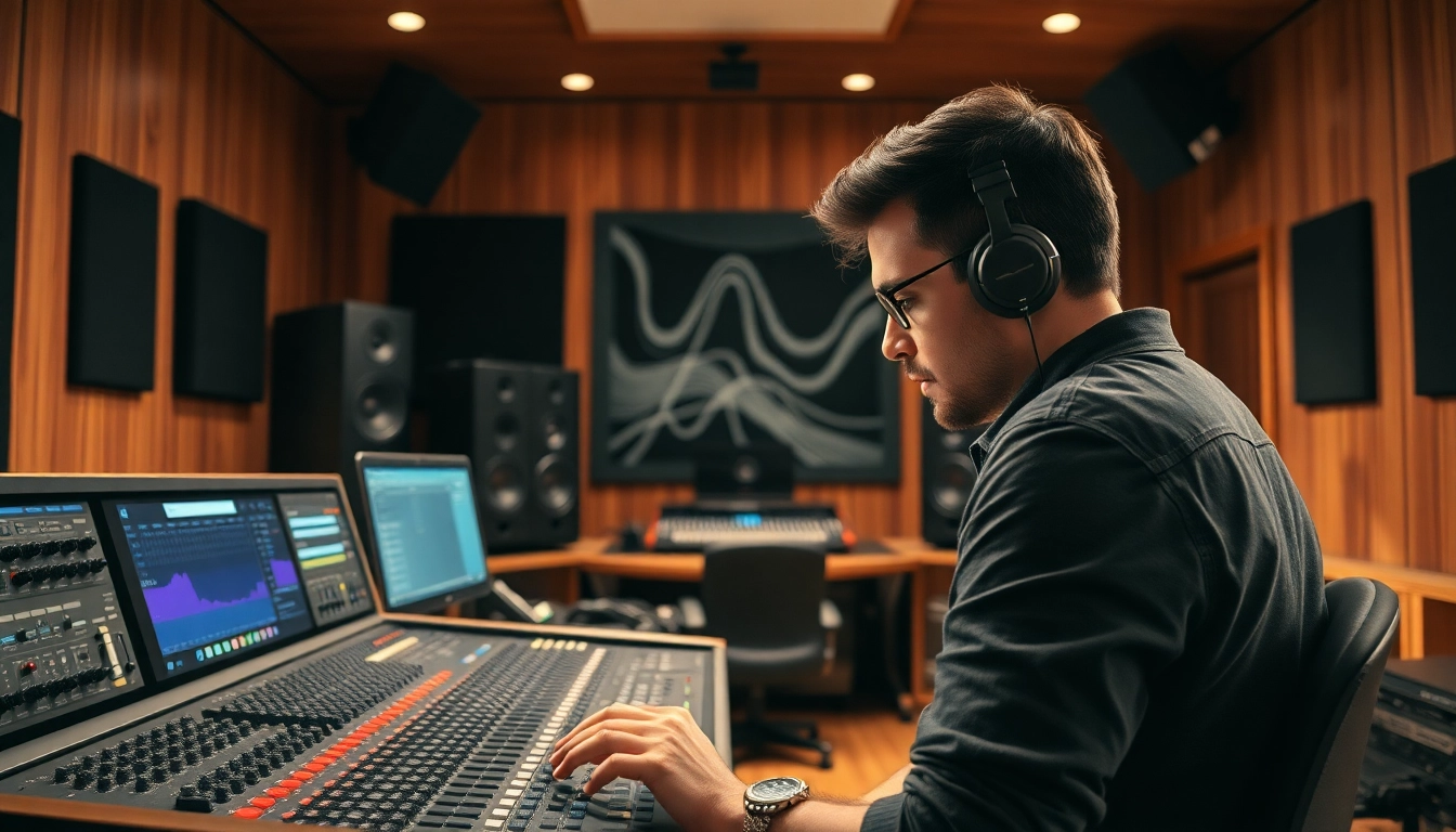 Enhance your tracks with expert online audio mastering in a professional studio.